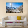 Iskanderkul Lake, Fann Mountains, Tajikistan Multi Panel Canvas Wall Art