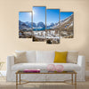 Iskanderkul Lake, Fann Mountains, Tajikistan Multi Panel Canvas Wall Art