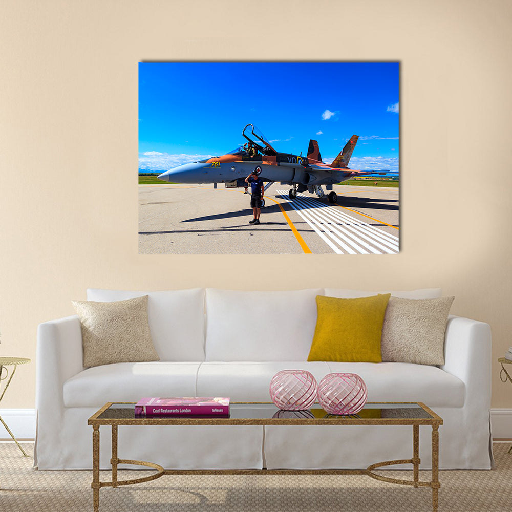 International Air Show and Open House for Canadian, USA and British multi panel canvas wall art