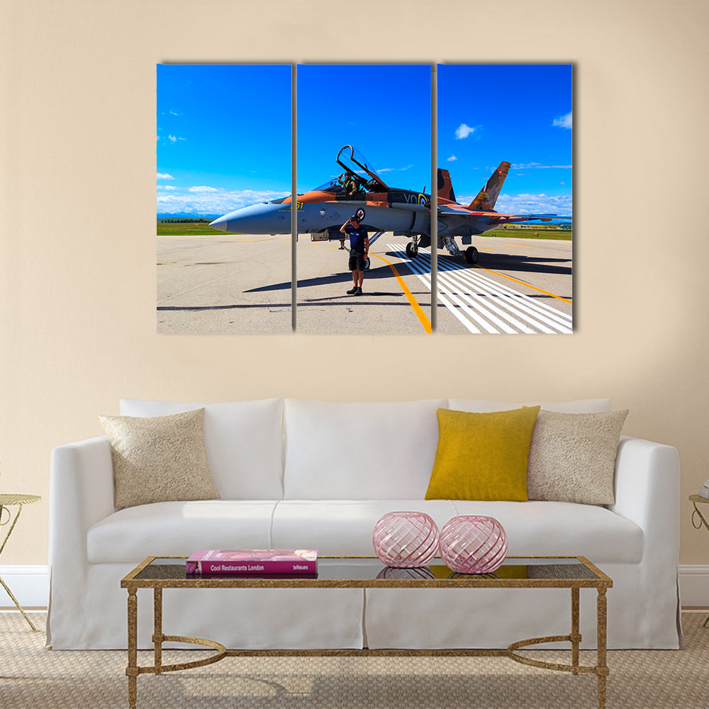 International Air Show and Open House for Canadian, USA and British multi panel canvas wall art