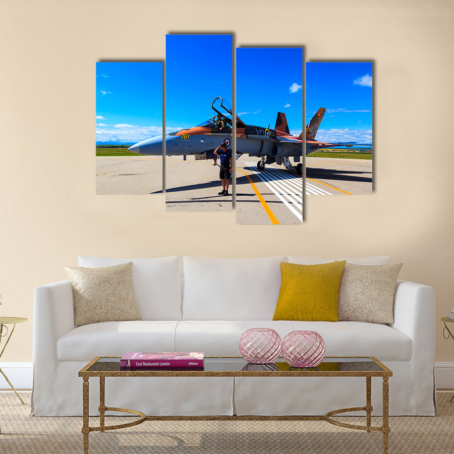 International Air Show and Open House for Canadian, USA and British multi panel canvas wall art