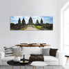 Prambanan Temple, Yogyakarta, Java, Indonesia panoramic canvas wall art