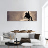 Bronze Horseman panoramic canvas wall art