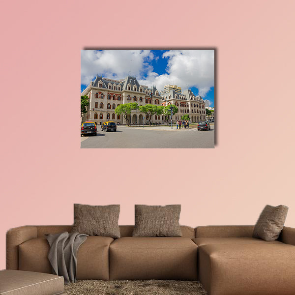 Paseo Colon Avenue of Buenos Aires multi panel canvas wall art