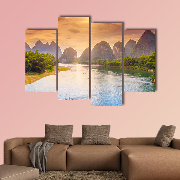 Guilin Scenery Multi panel canvas wall art