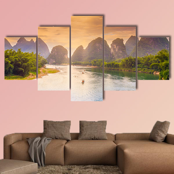 Guilin Scenery Multi panel canvas wall art