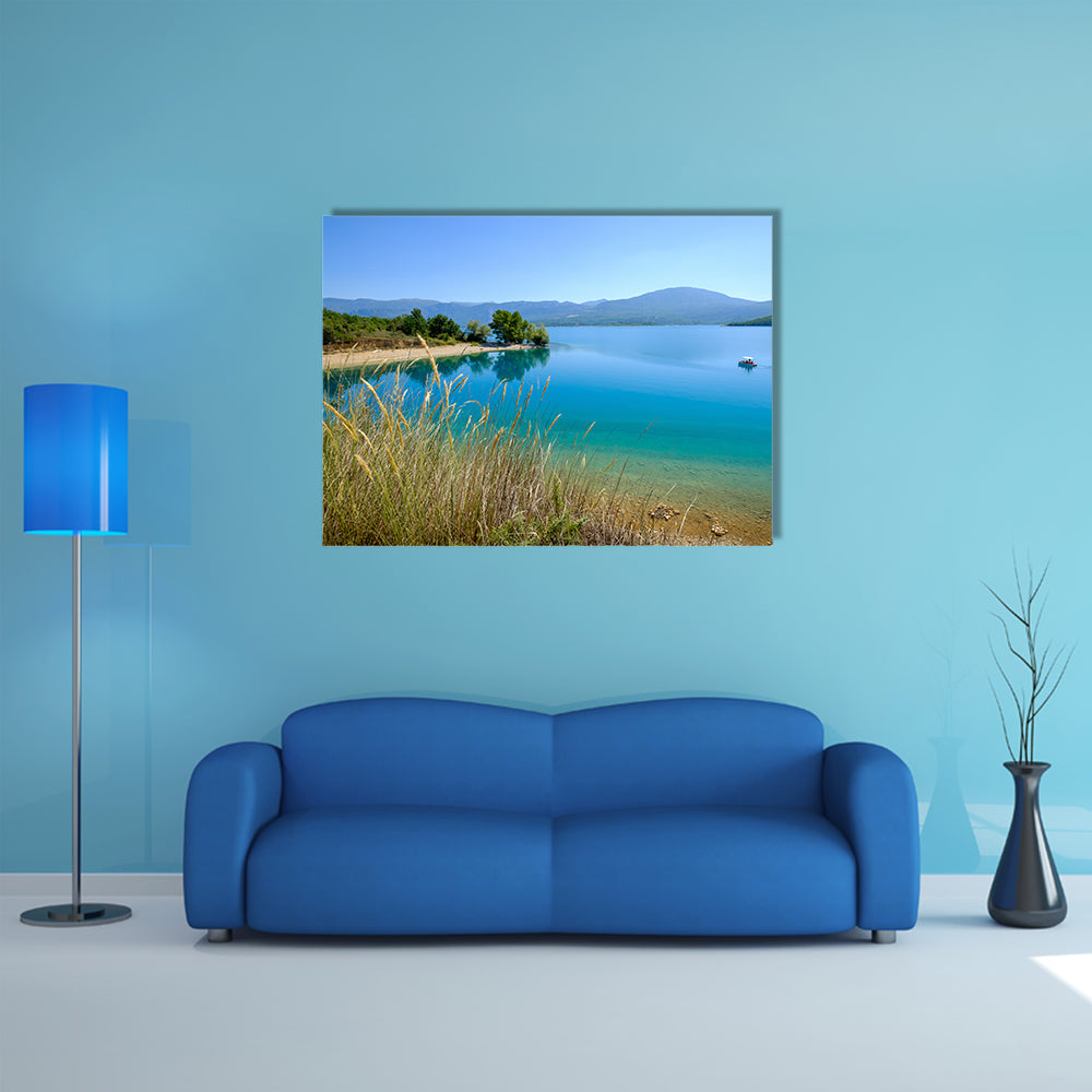 Lac de Sainte Croix Provence, Alpes France multi panel canvas wall art