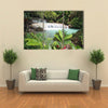 Mele Cascades Waterfall Port Vila Vanuatu Multi panel canvas wall art