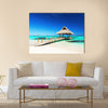 tropical beach in Punta Cana, Dominican Republic Multi Panel Canvas Wall Art