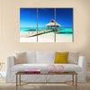 tropical beach in Punta Cana, Dominican Republic Multi Panel Canvas Wall Art