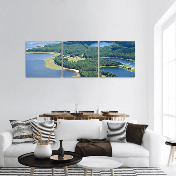 Lake Seliger Panoramic Canvas Wall Art
