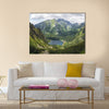 Glacial Lake Popradske Pleso in High Tatras National Park, Slovakia Multi panel canvas wall art