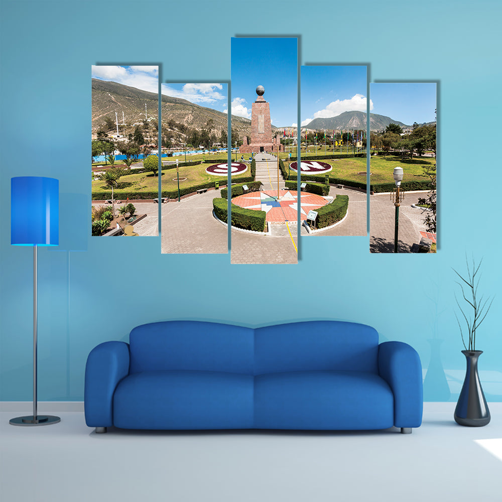 Middle of the World Monument, Quito, Ecuador multi panel canvas wall art