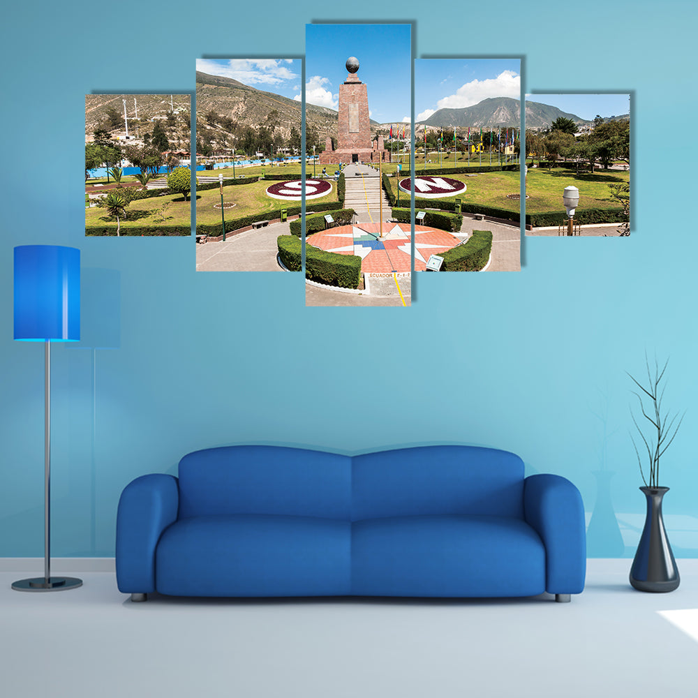Middle of the World Monument, Quito, Ecuador multi panel canvas wall art