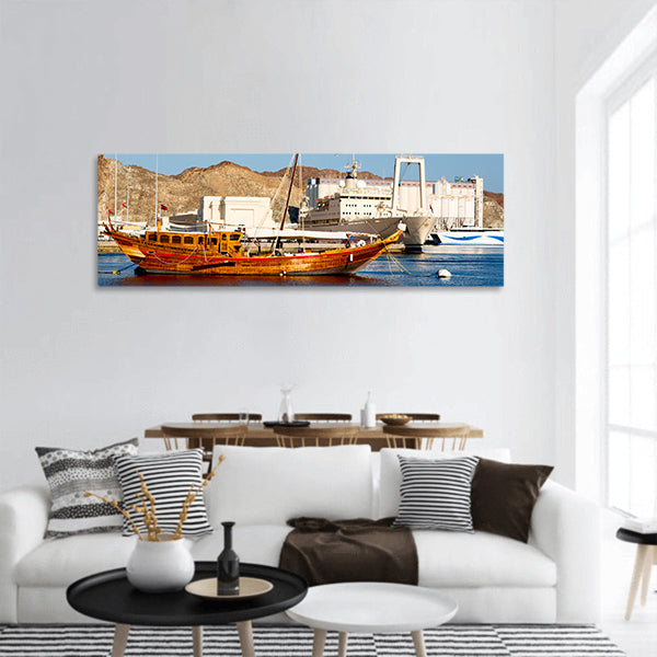Sea Panoramic Canvas Wall Art