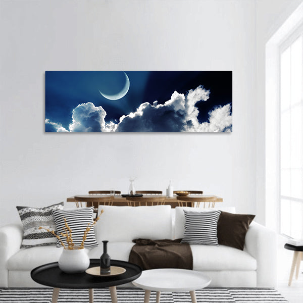 Night Sky panoramic canvas wall art