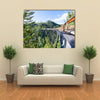 Originally one of 19 wooden railway trestles built in Myra Canyon multi panel canvas wall art