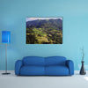 A Small village in the mountain near Podserkvom in Slovenia multi panel canvas wall art