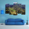 A Small village in the mountain near Podserkvom in Slovenia multi panel canvas wall art