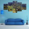 A Small village in the mountain near Podserkvom in Slovenia multi panel canvas wall art