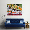 Arts Festival, Culture Of Bali Island And Indonesia People With Asian Travel Multi Panel Canvas Wall Art