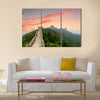 Great Wall of China at the Jinshanling section. Multi panel canvas wall art