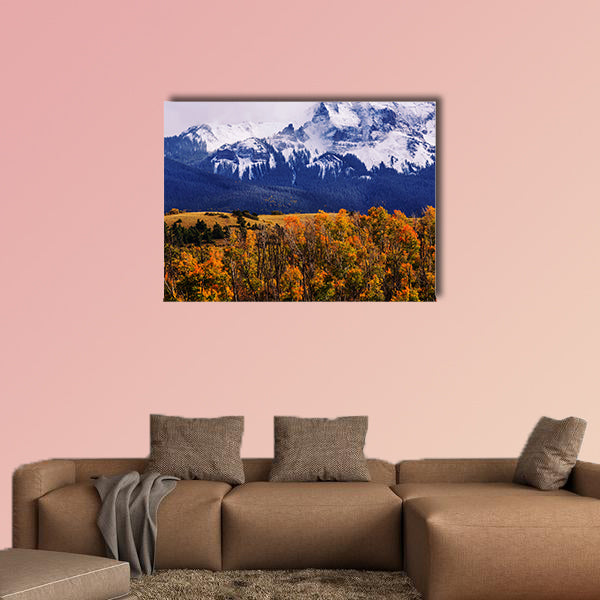 Rocky Mountains in Colorado multi panel canvas wall art