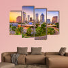 Tampa, Florida, USA downtown skyline multi panel canvas wall art