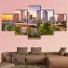 Tampa, Florida, USA downtown skyline multi panel canvas wall art