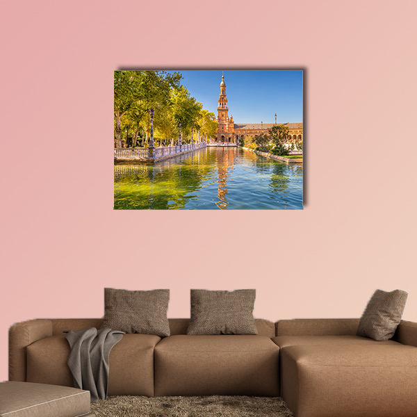  Seville, Spain at Spanish Square, Plaza de Espana multi wall art
