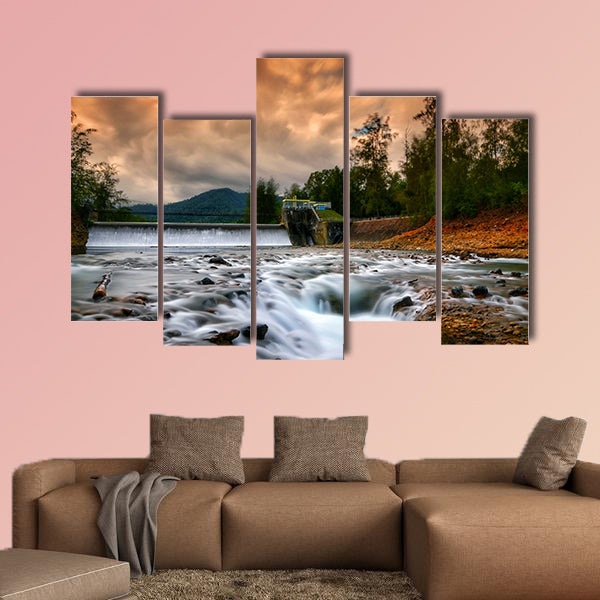 DAM Mentawa multi panel canvas wall art