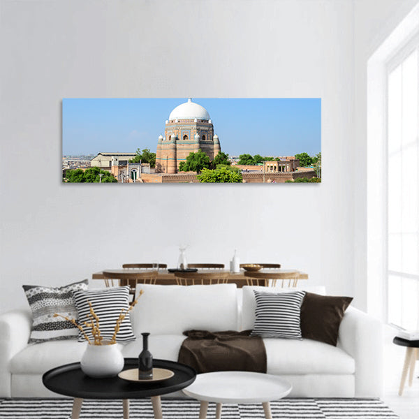 Tomb of Shah Rukn-e-Alam panoramic canvas wall art