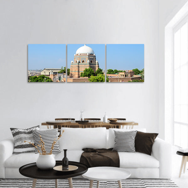 Tomb of Shah Rukn-e-Alam panoramic canvas wall art