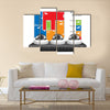 CCTV camera and DVR - digital video recorder Multi panel canvas wall art