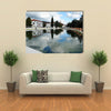 Lagoon (great swimming pool) of Canaveral de Leon, province of Huelva, Andalusia, Spain multi panel canvas wall art