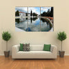 Lagoon (great swimming pool) of Canaveral de Leon, province of Huelva, Andalusia, Spain multi panel canvas wall art