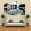 Lagoon (great swimming pool) of Canaveral de Leon, province of Huelva, Andalusia, Spain multi panel canvas wall art