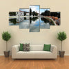 Lagoon (great swimming pool) of Canaveral de Leon, province of Huelva, Andalusia, Spain multi panel canvas wall art