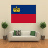 The Vector Illustration Of The Flag Of The Liechtenstein, Multi Panel Canvas Wall Art