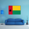 Flag of guinea Bissau Multi panel canvas wall art