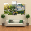 The Historical Superb Place Of The Grund, Luxembourg At Sunrise, Multi Panel Canvas Wall Art