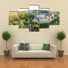 The Historical Superb Place Of The Grund, Luxembourg At Sunrise, Multi Panel Canvas Wall Art