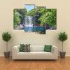 Cheonjeyeon Falls, Jeju Island, South Korea Multi panel canvas wall art