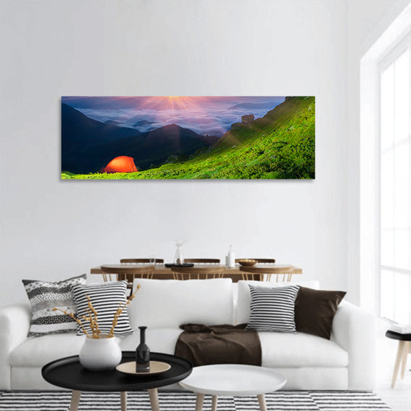 Marmarosh mountain panoramic canvas wall art
