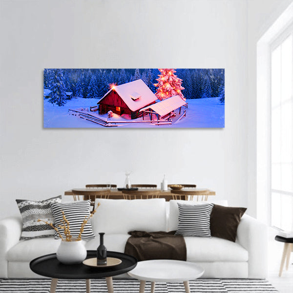 Winter Panoramic Canvas Wall Art