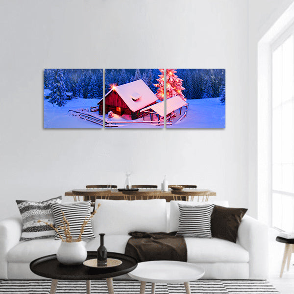 Winter Panoramic Canvas Wall Art