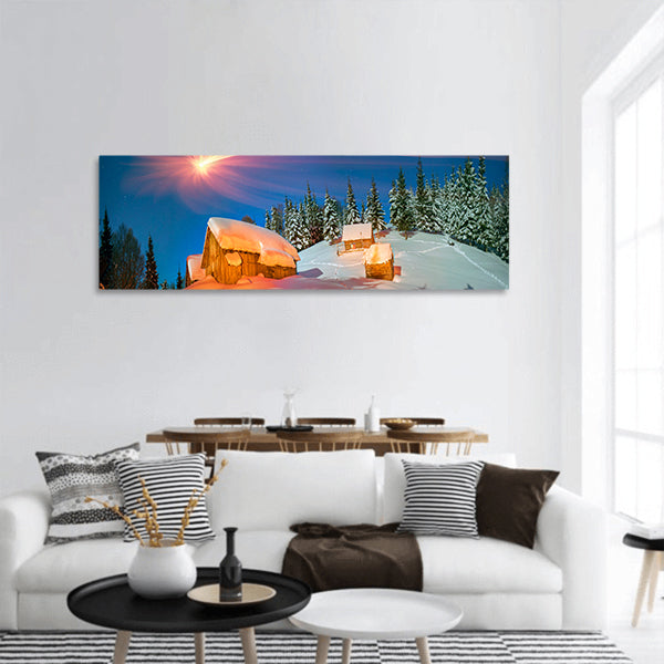 Carpathians Panoramic Canvas Wall Art