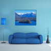 Lake in Nahuel Huapi National Park Multi panel canvas wall art