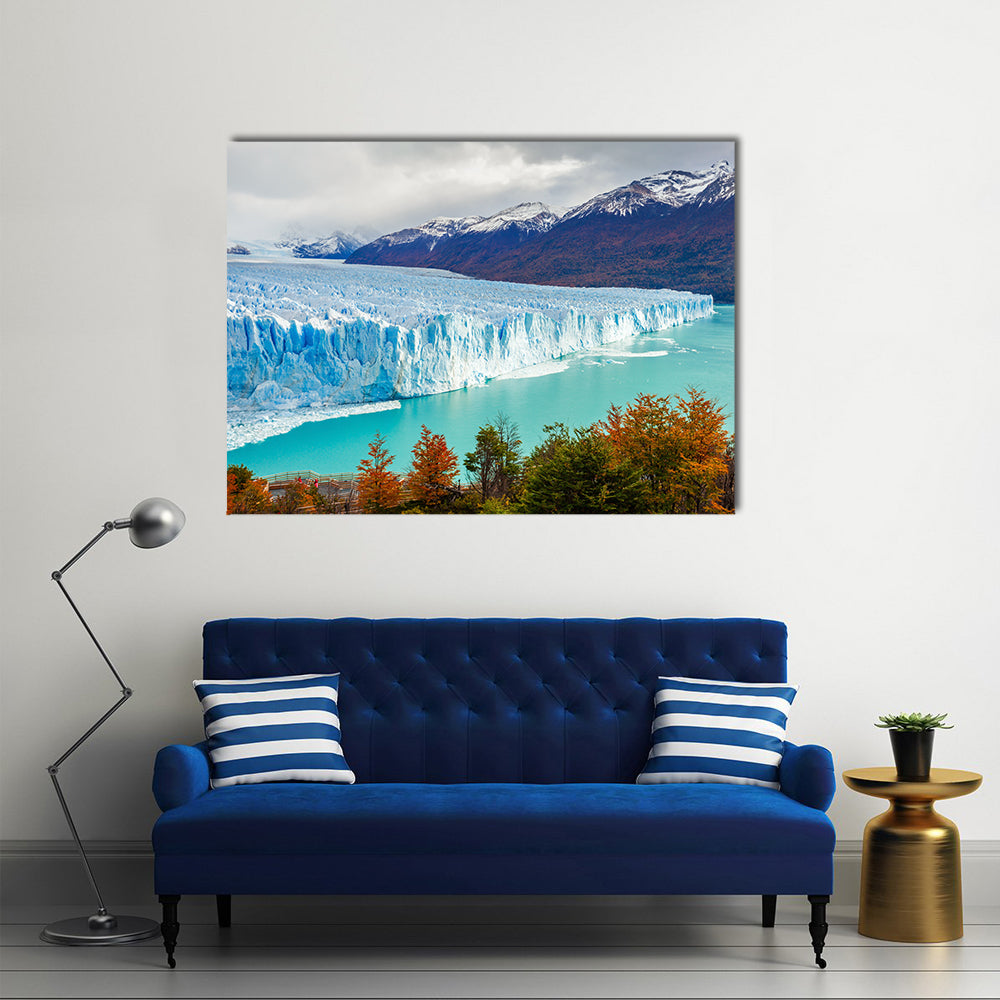 The Perito Moreno Glacier in the Los Glaciares National Park in Santa Cruz Province, Argentina multi panel canvas wall art