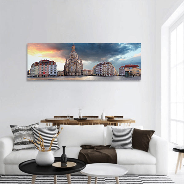 Sunrise Panoramic Canvas Wall Art